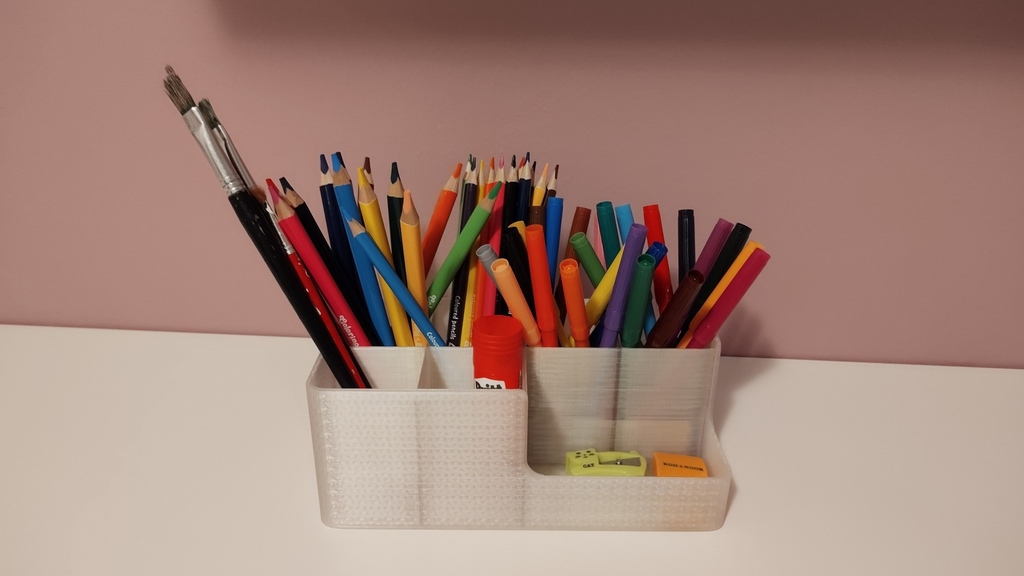 Pencil holder by Jakub Lattenberg Download free STL model