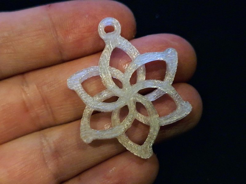 Galadriel flower pendant