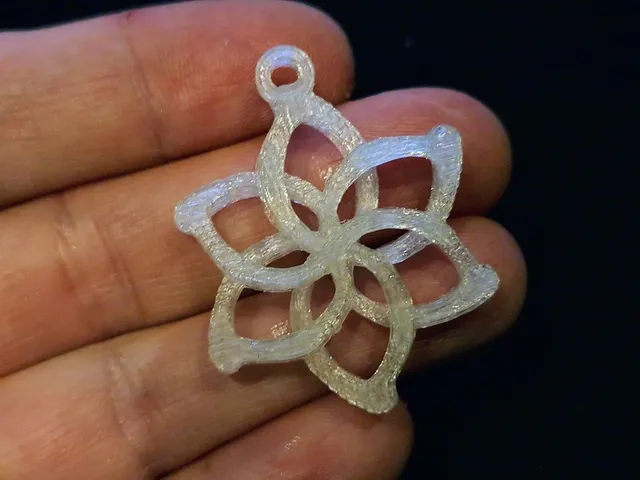 Galadriel flower pendant