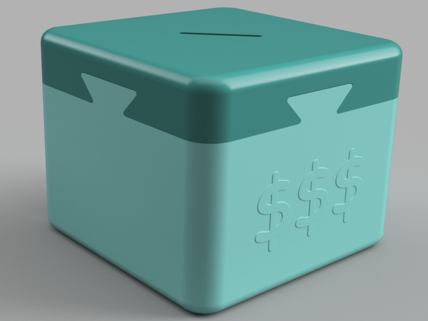 Impossible Dovetail Piggy Bank