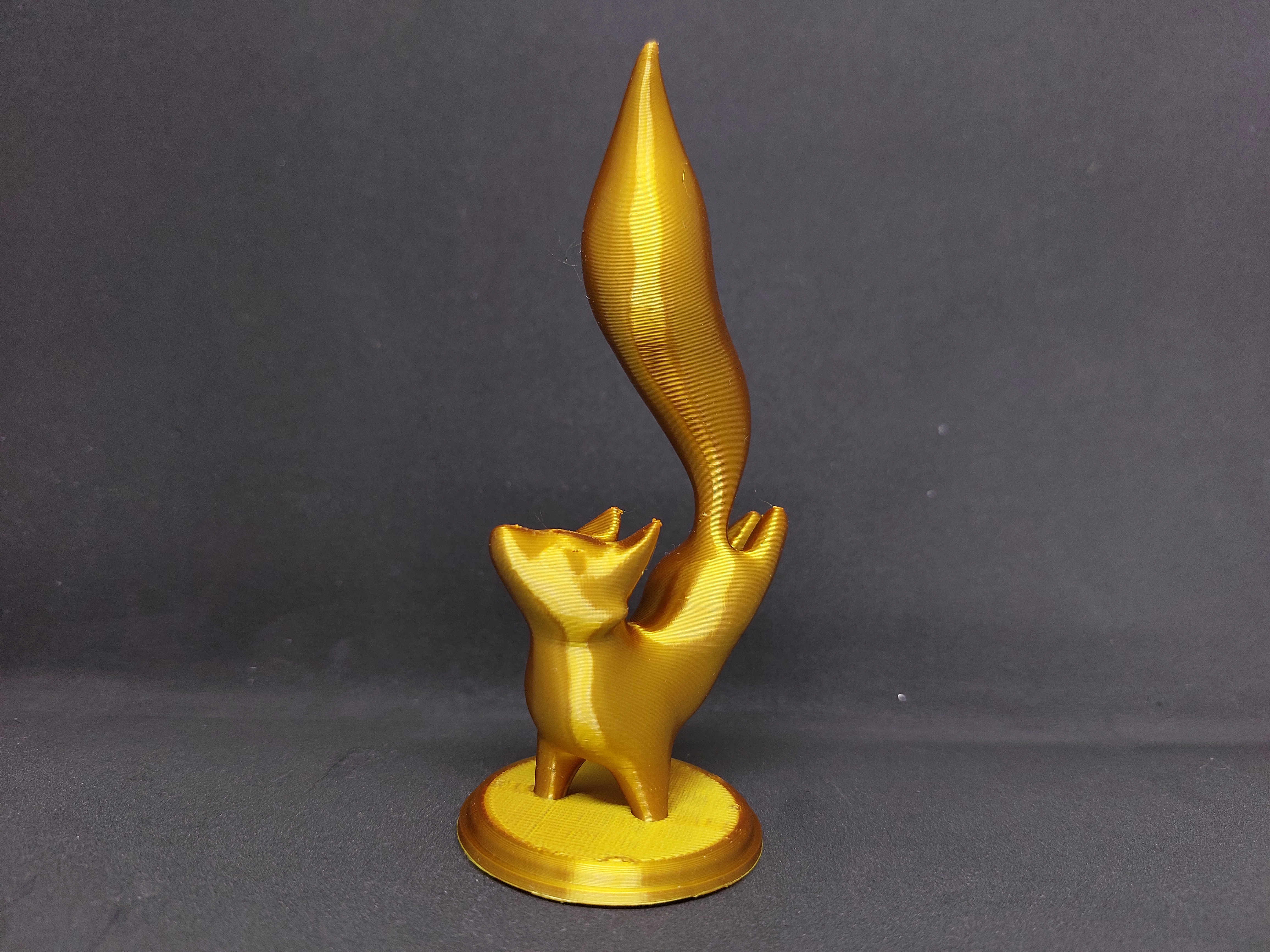 Miniatura 2 do modelo 3D Supportless Cute Dancing Fox Figurine