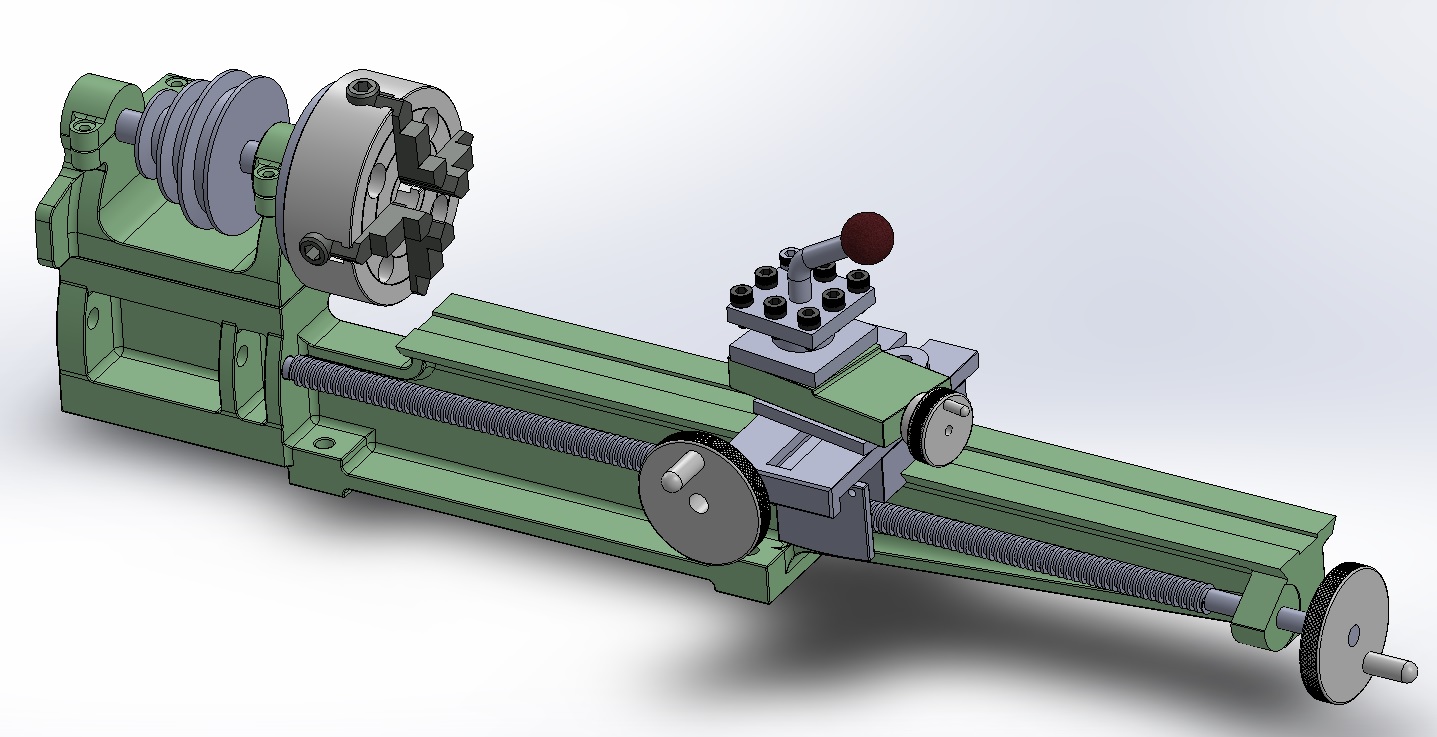 Flexispeed Meteor Ii Complete Small Lathe By Hexscan3d 