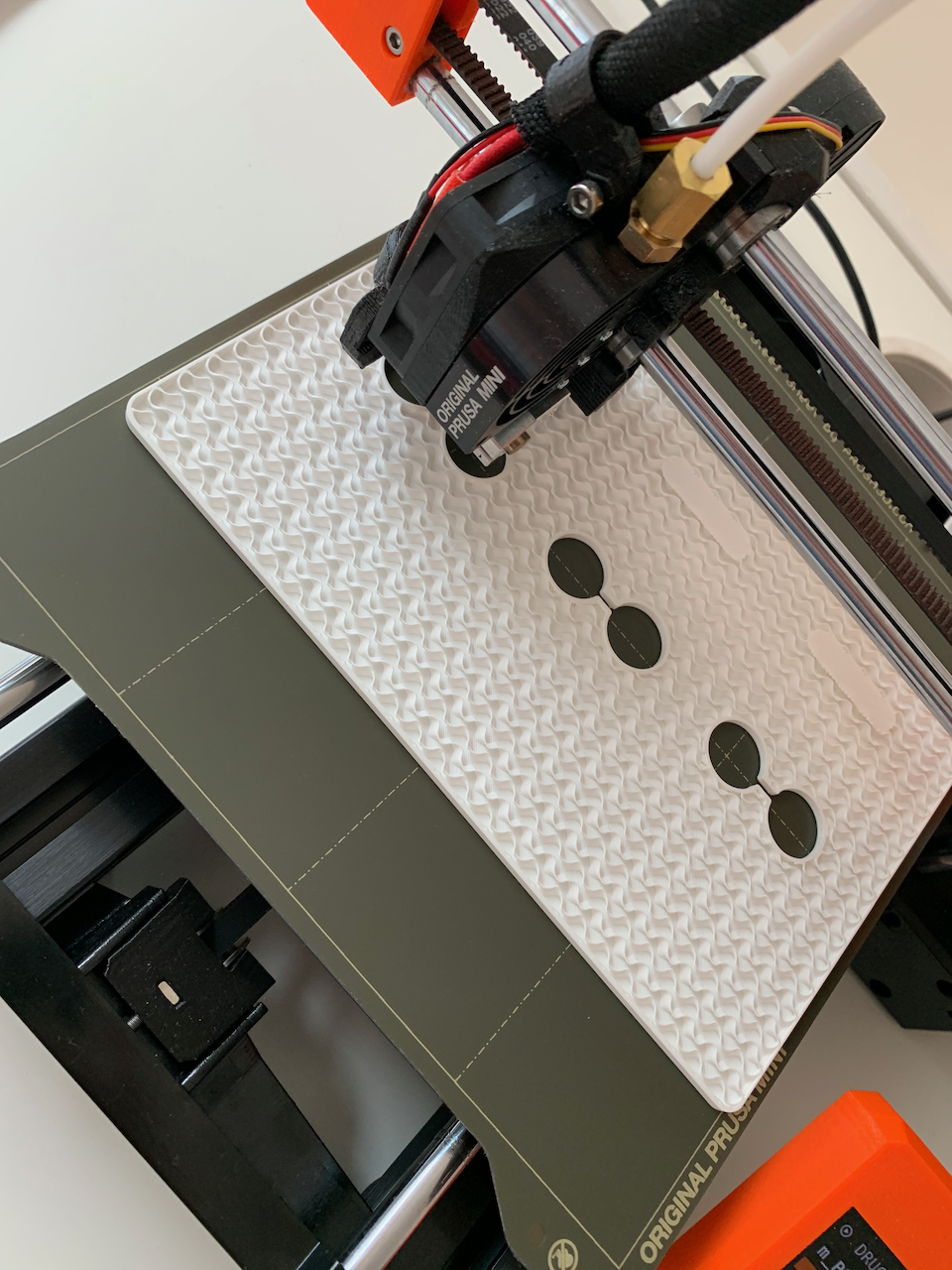 Philips Hue Dimmer Switch Mounting Plate for 3 Switches by Joshua