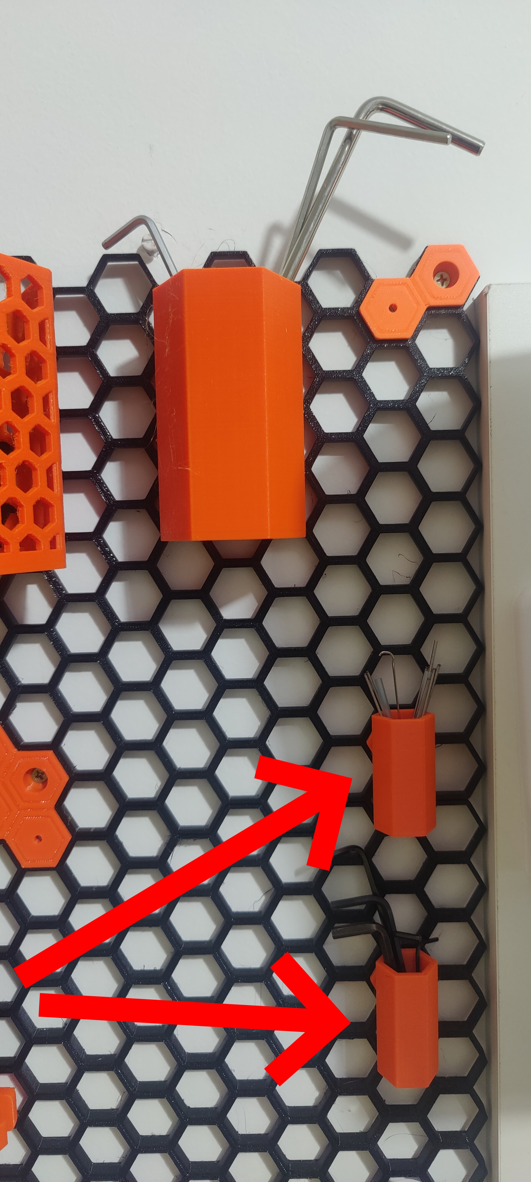 Simple Small Cup - Honeycomb storage wall - STEP files