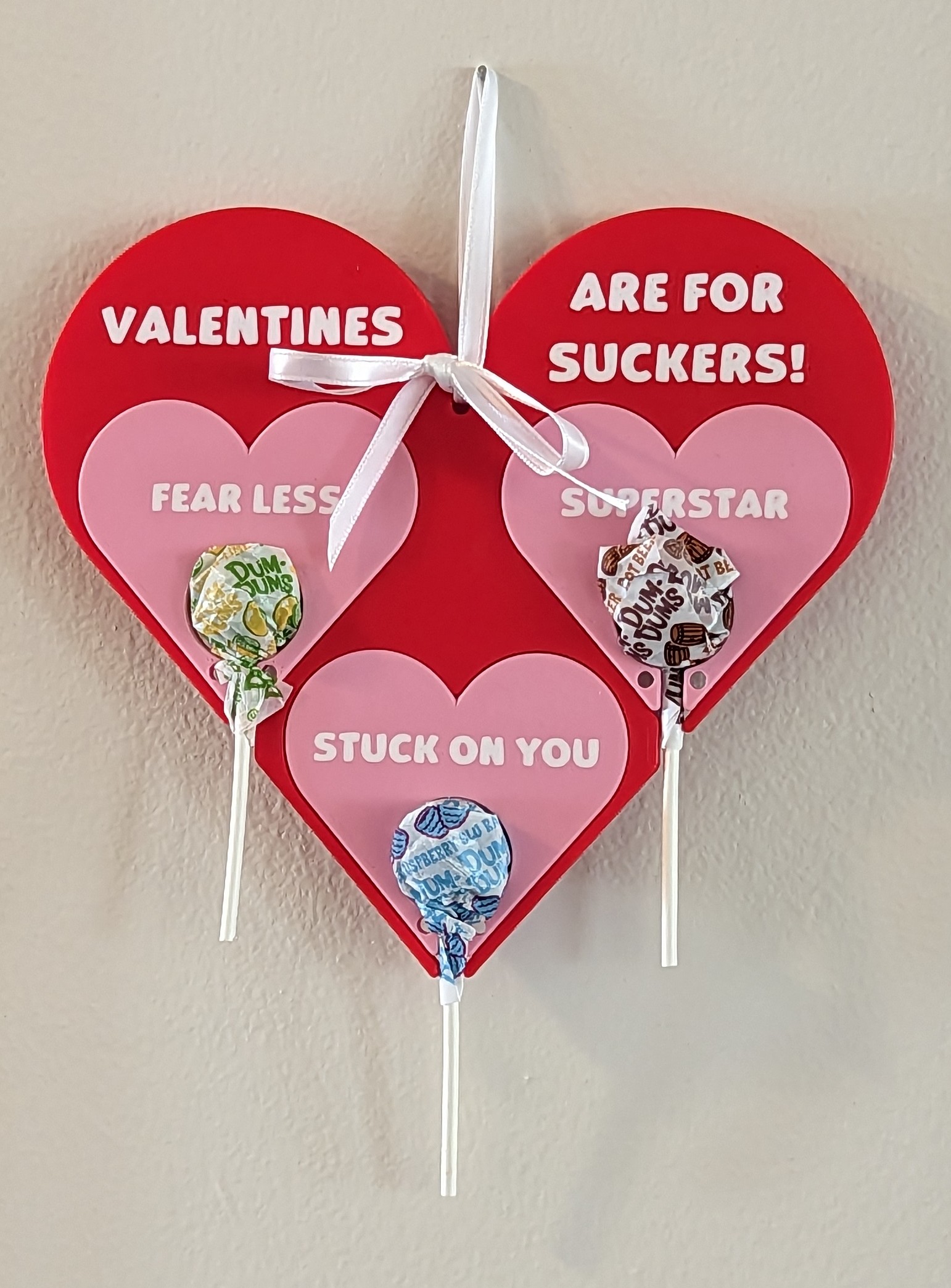 Valentine's Heart Sucker Holder