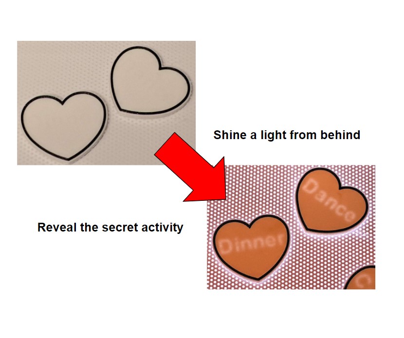 Date Night Secret Hearts