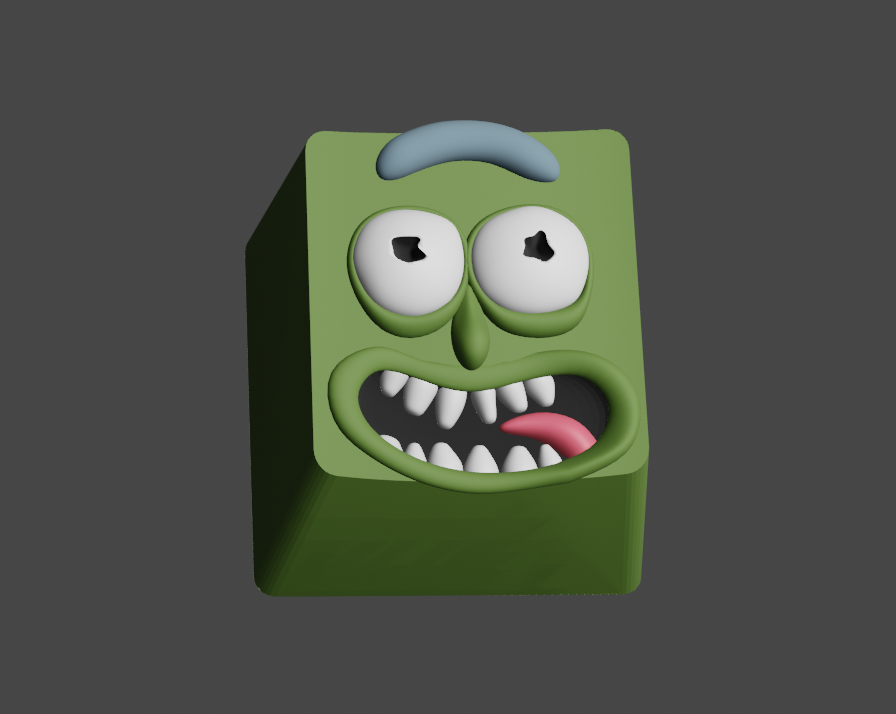 Keycap Rick