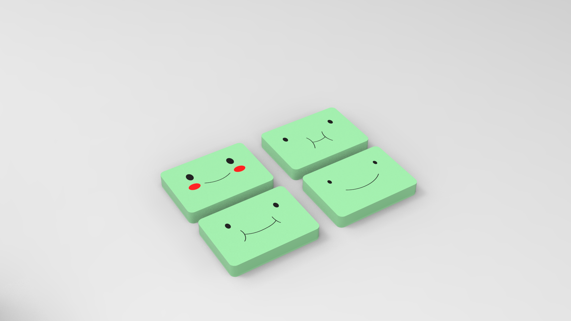 Miniatura 4 do modelo 3D BMO Keycap