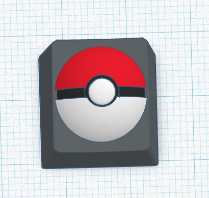 pokeball keycap