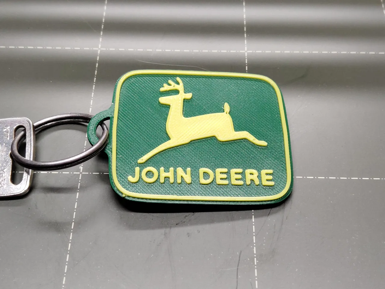 John Deere - logo 3D model