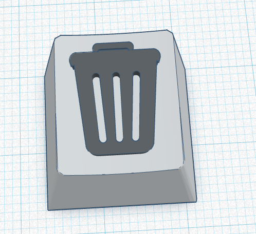 trashcan keycap