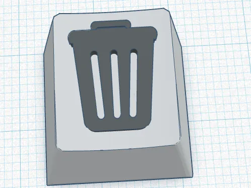 trashcan keycap