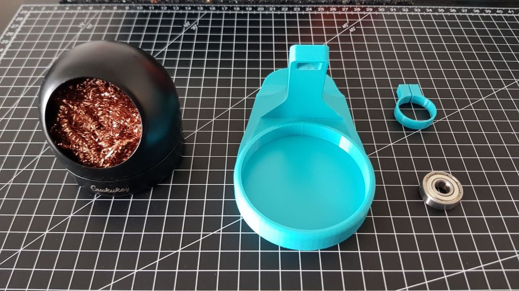 Soldering Iron Stand (TS100) by Andi_J Download free STL model