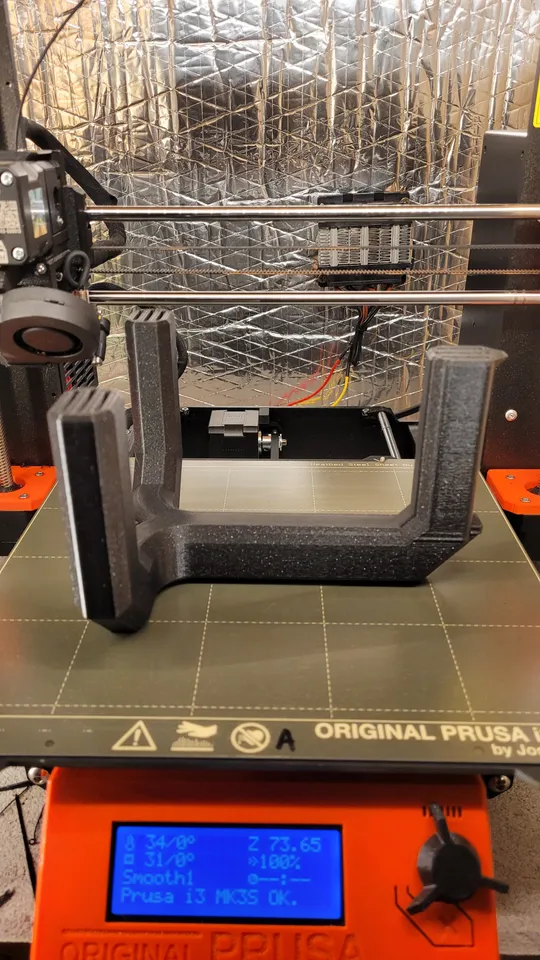 Spool holder. Rigid. Print in place. by 3DNils | Download free STL ...