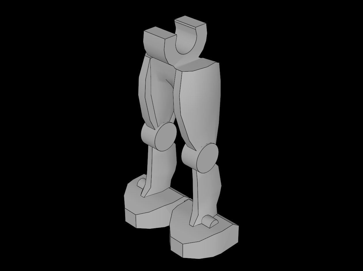Lego Compatible (42687.dat) Minifig Legs SW Super Battle Droid