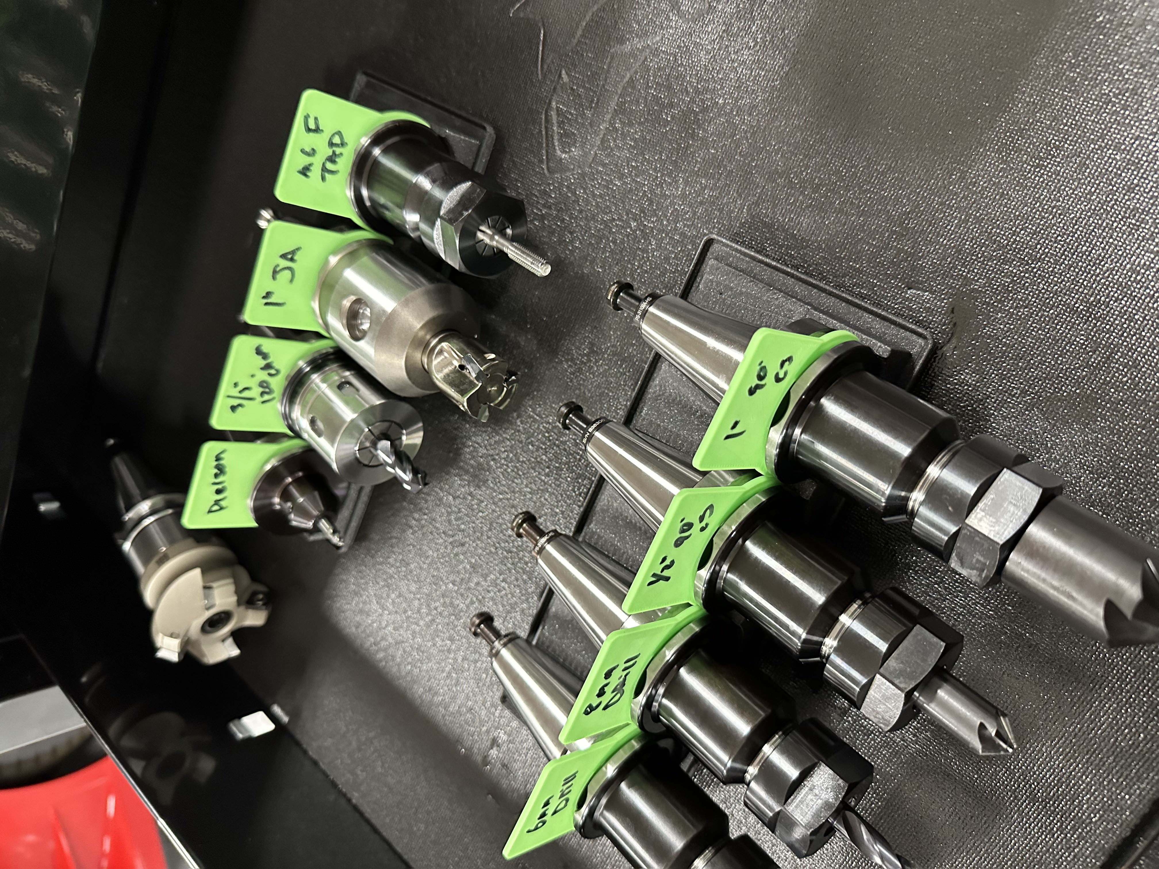 Gridfinity 4x BT30 Tool Holder by krobertson Download free STL model