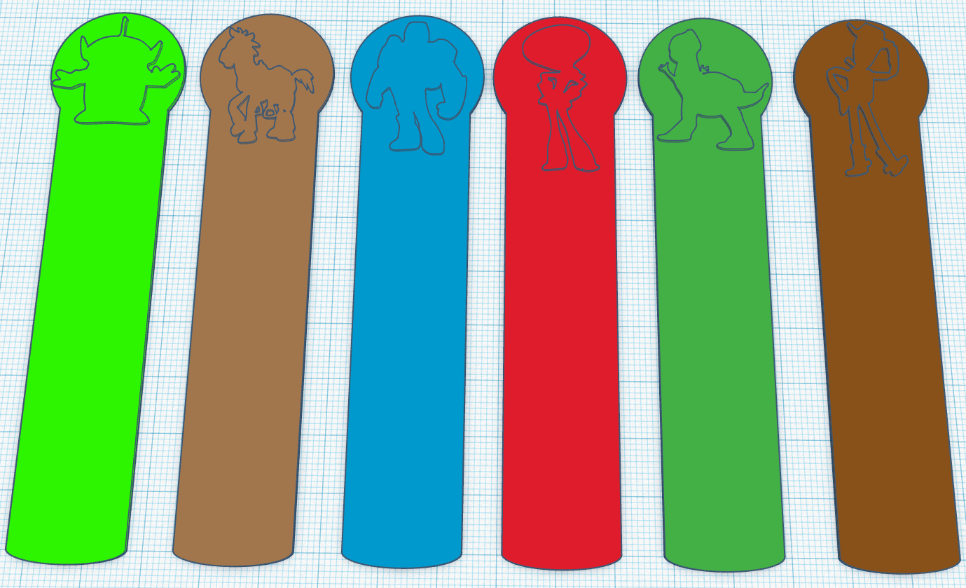Toy Story Bookmarks