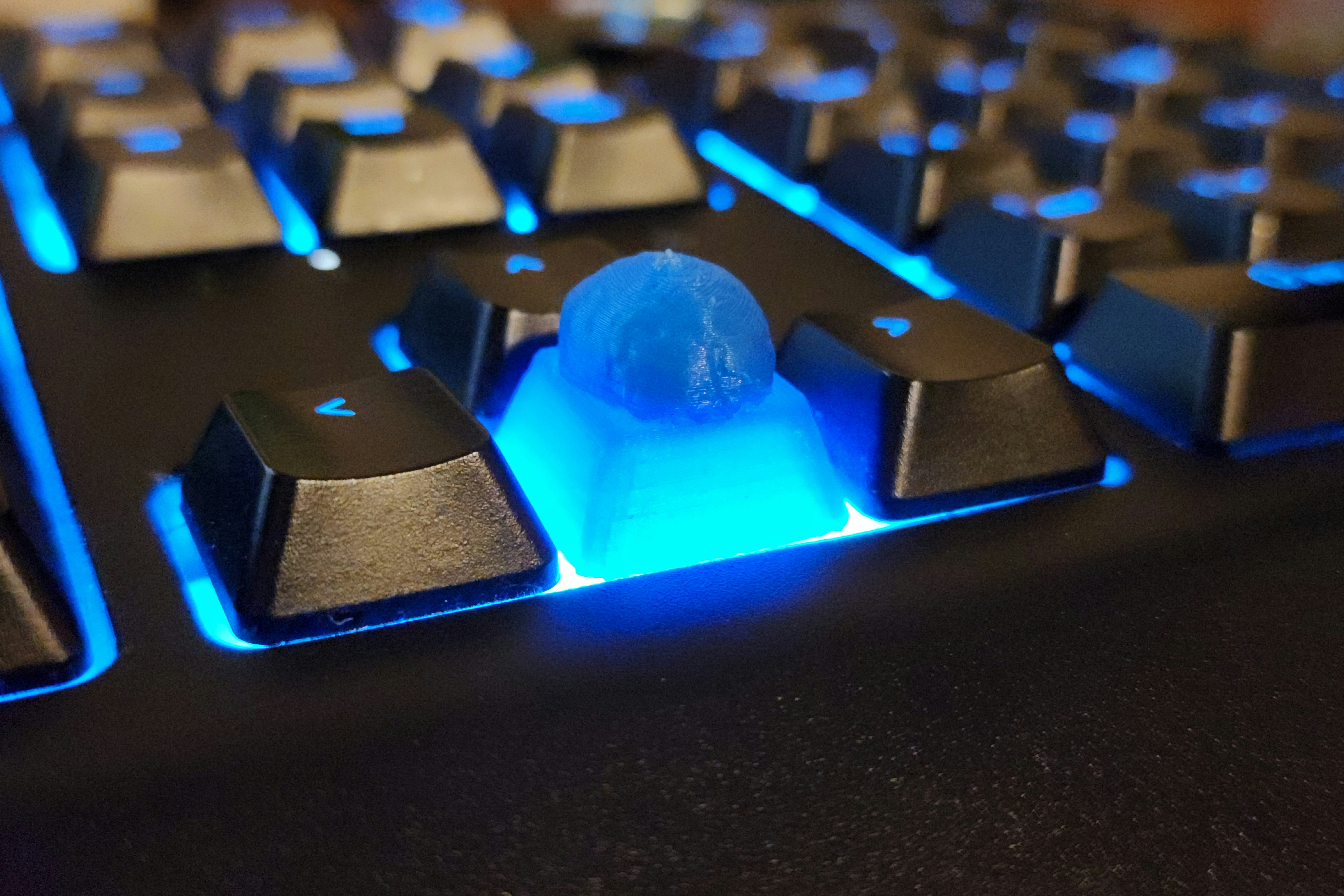 "Brain Scan" REAL MRI Data Key Cap Razer Cynosa V2