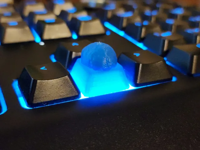 "Brain Scan" REAL MRI Data Key Cap Razer Cynosa V2