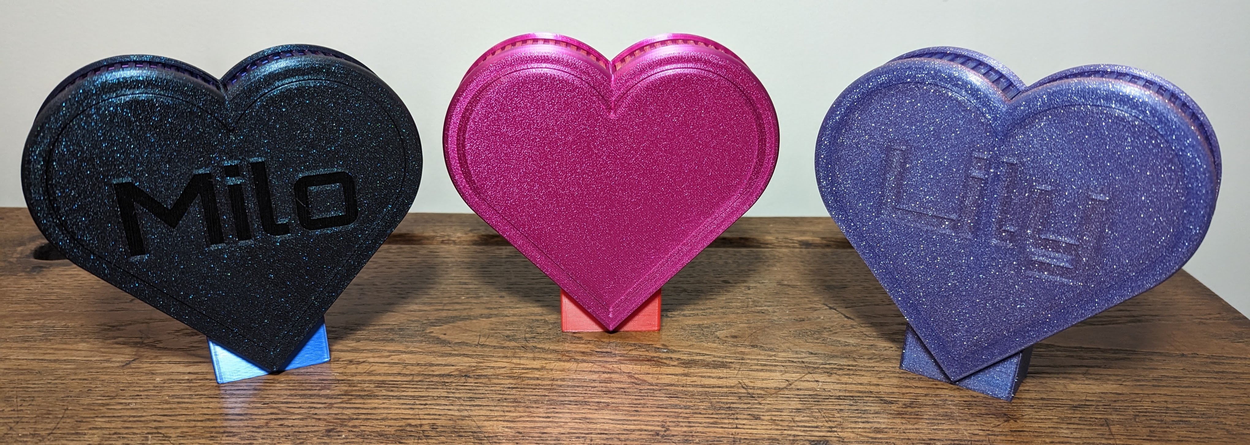 Shutter Box - Heart - Stand