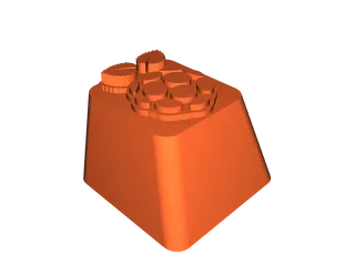View of Raspberry Pi Keycap by 3DLada | Download free STL model | Printables.com