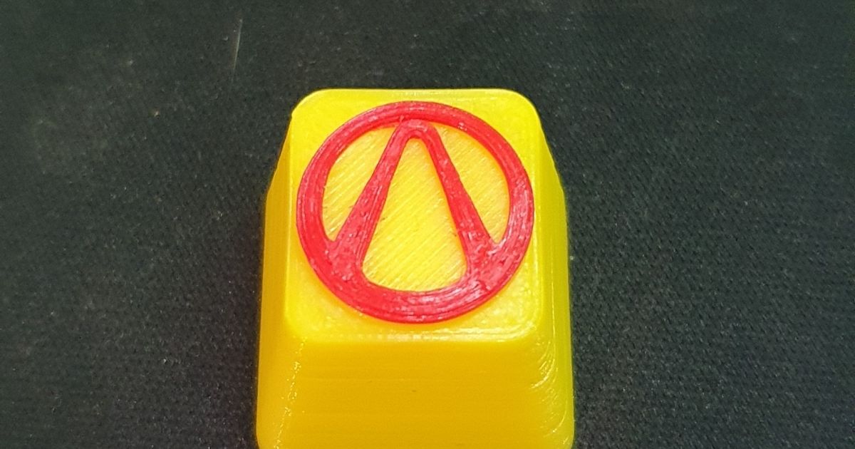 Borderlands Keycap by 3DLada Download free STL model
