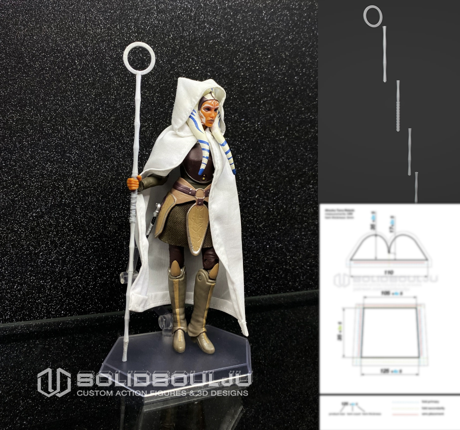Black Series Ahsoka Tano Staff