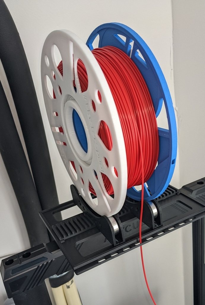 JUSH Filament Holder baseplate <> adapterplate for Anycubic Kobra