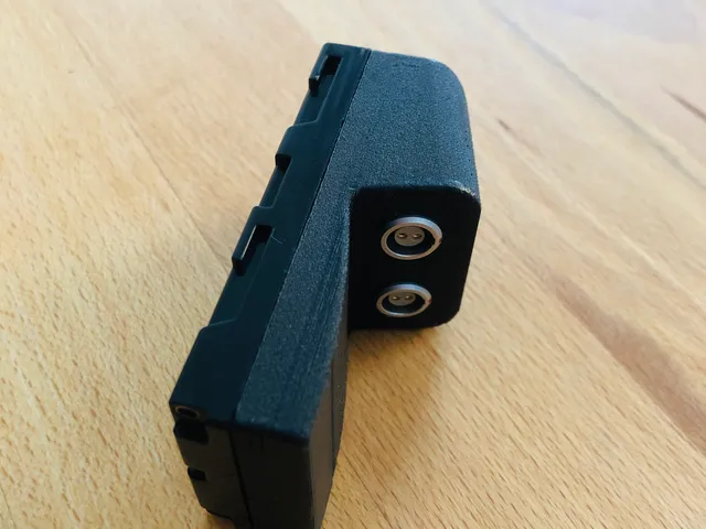 Sony-L NPF Battery Dummy with Lemo Ports