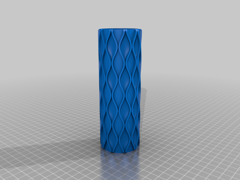Miniatura 4 do modelo 3D Cylindrical table lamp
