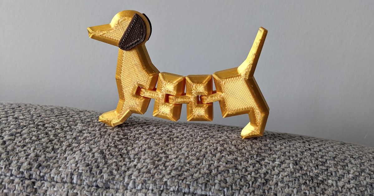 Articulated Sausage Dog Different Lengths Available by