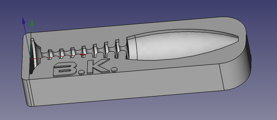fishing lure -  easy print - remake