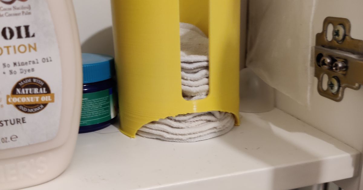 Face wipe holder by Blobofdoom Download free STL model