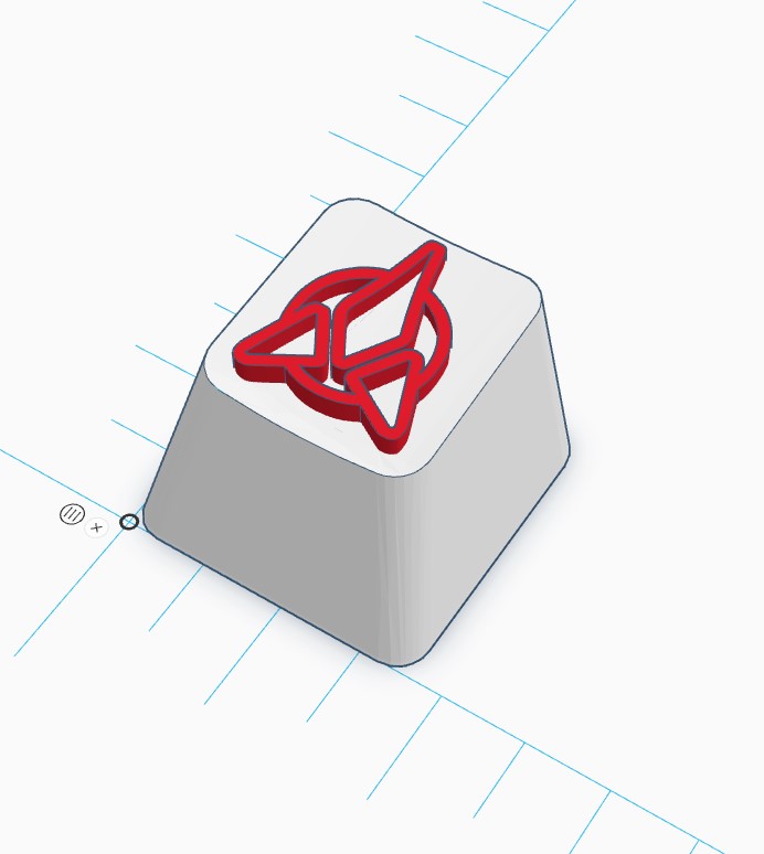 StarTrek Klingon keycap