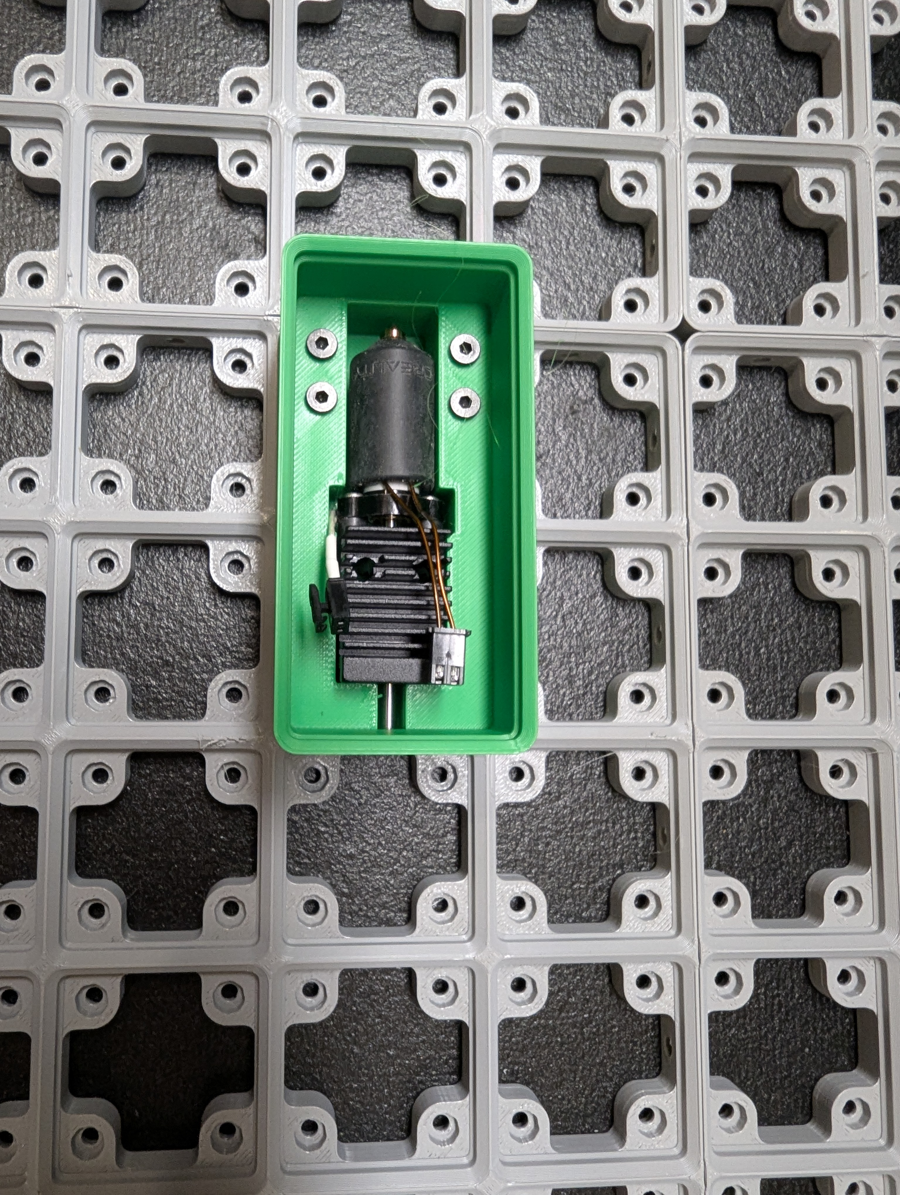 Creality K2 Plus Hot End Gridfinity Bin