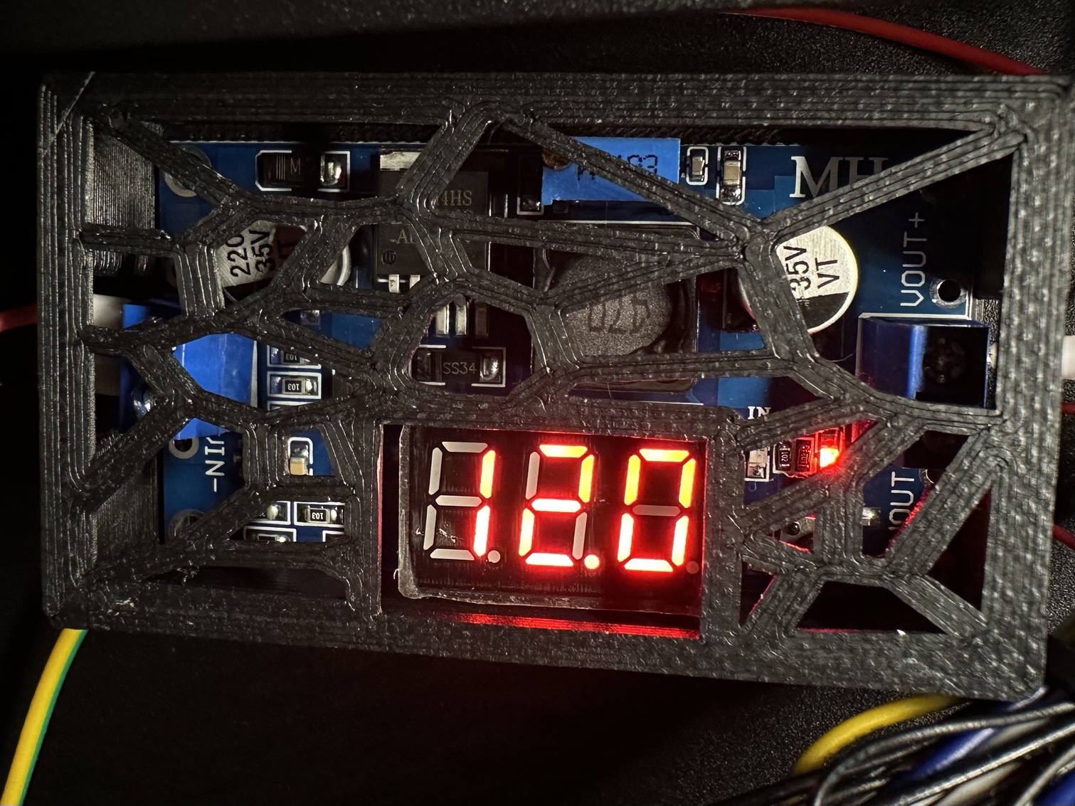 Buck Converter Case 66x36 LM2596 + LCD board by MrC Download free