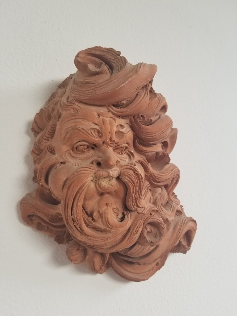 Terra Cotta Italian Mask