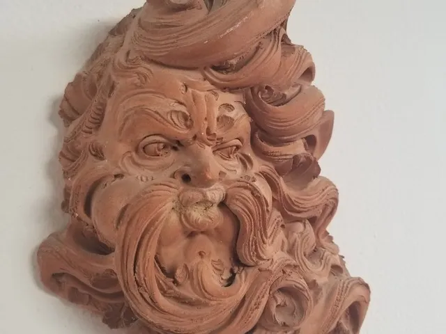 Terra Cotta Italian Mask