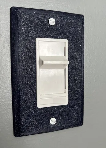 Light switch plate