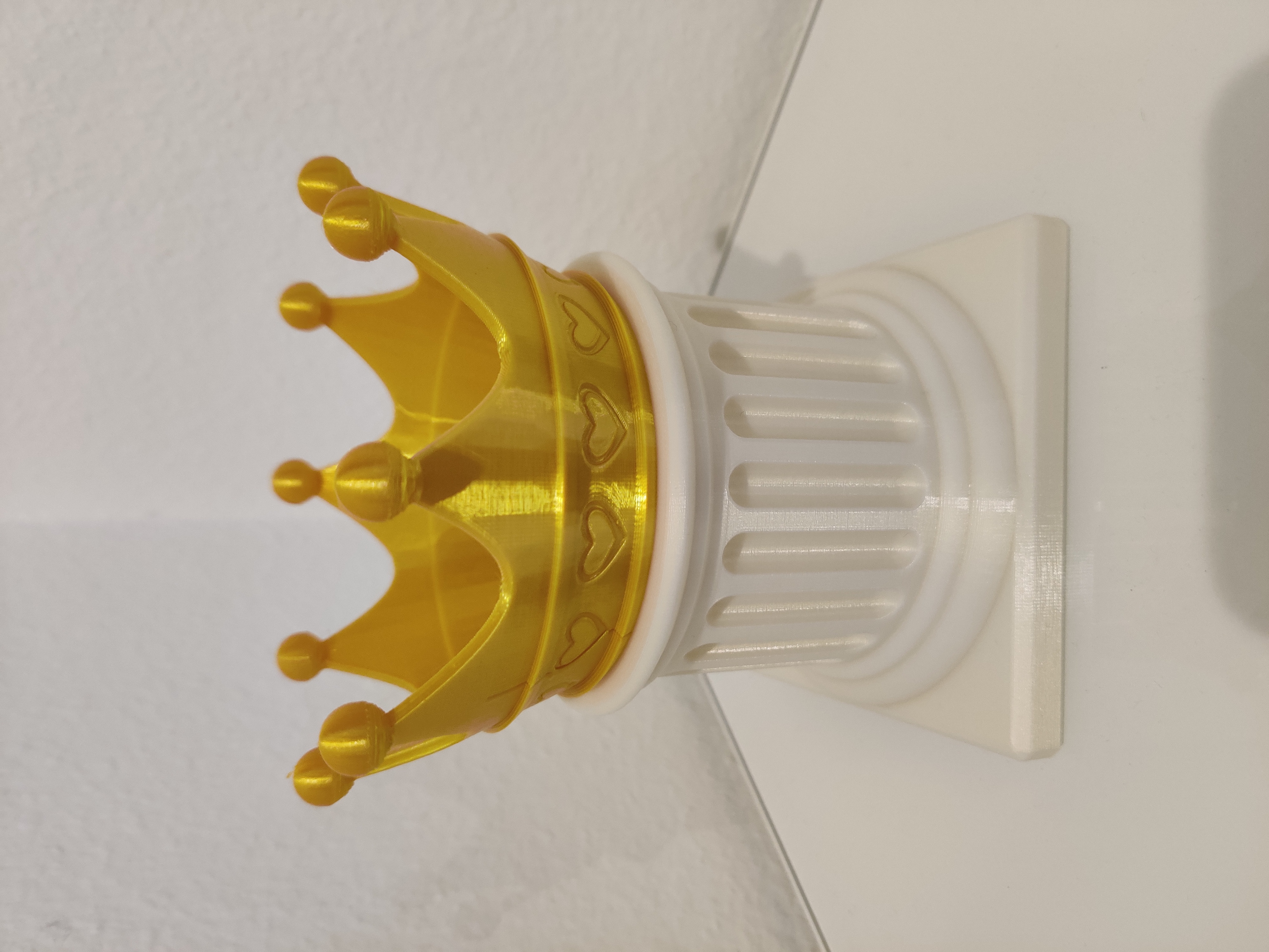 Royal Pencil/Pen Holder - Crown on a Column