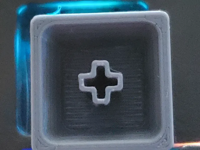 Cherry MX Compatible Flat Top Keycap - FDM optimised - Simple to print