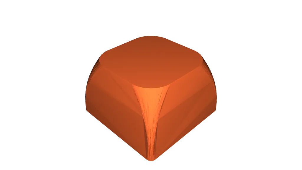Cherry MX Compatible Flat Top Keycap - FDM optimised - Simple to print ...