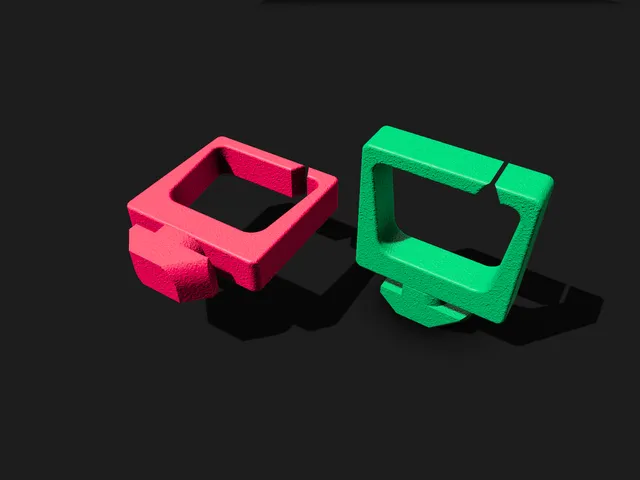 Quick mount wire brackets / clips for 2020; 2040 and 4040 extrusions
