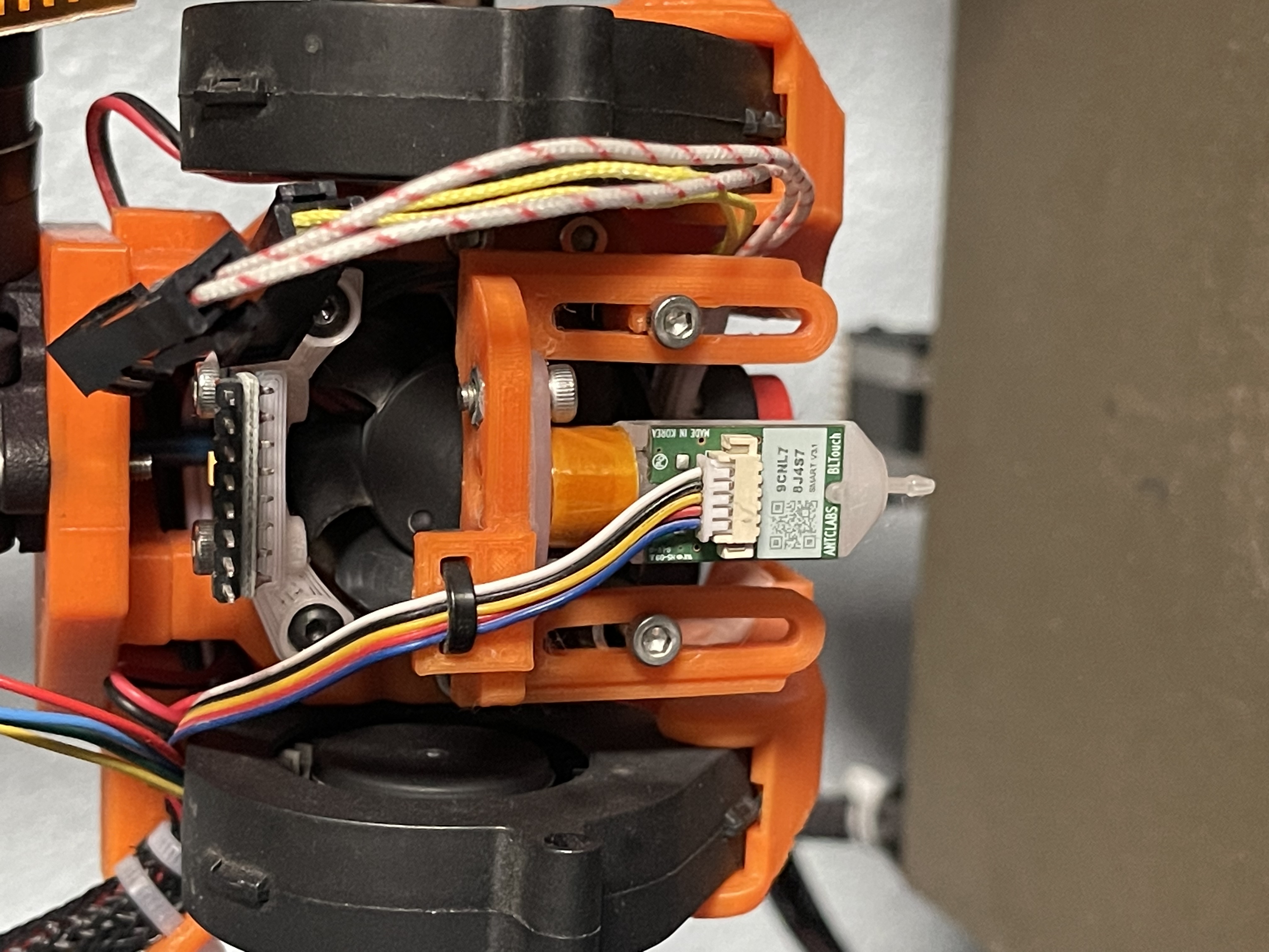 BLTouch and CRTouch for Front 4010 Fan Adjustable Mount