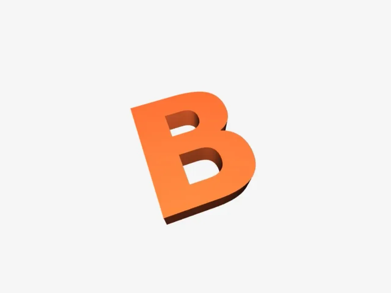 Alphabet Letter B By Thibaud Chrun | Download Free STL Model ...