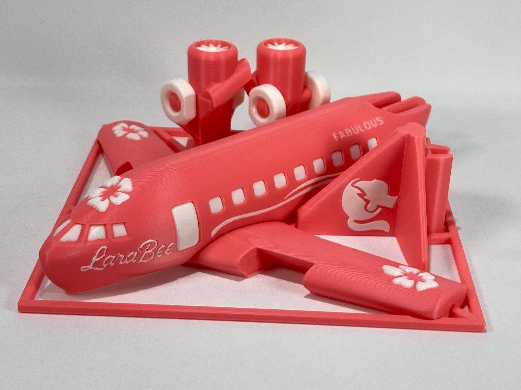 Lara Bee Dream Plane Toy Kit Card