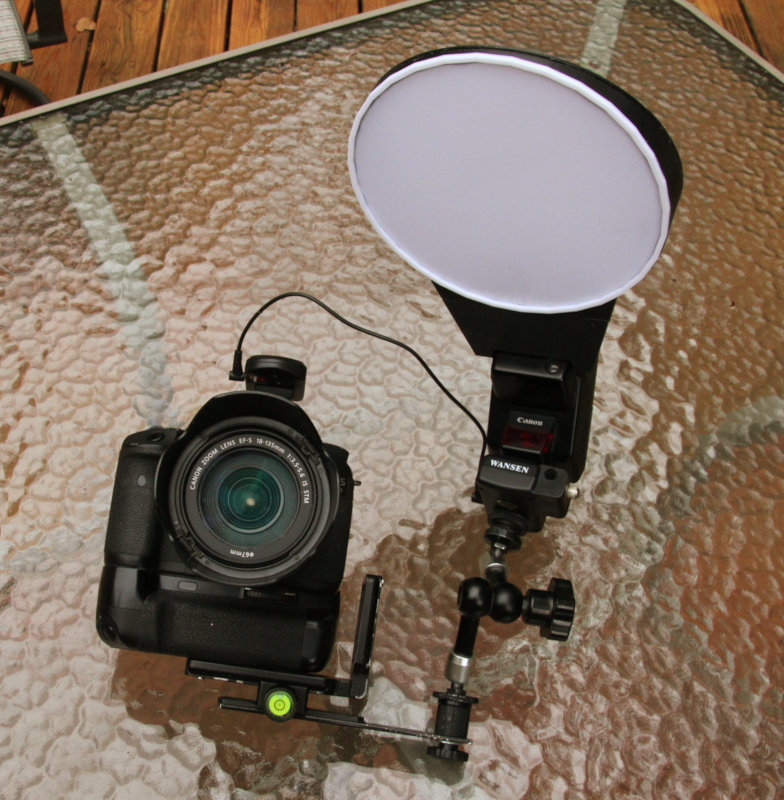 Softbox for macro work