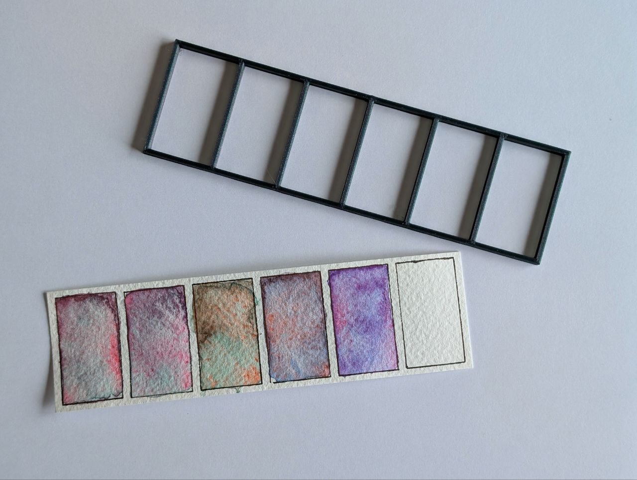 Gansai Tambi Palette Stencil