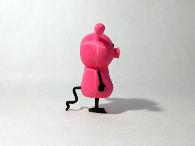 Miniatura 3 do modelo 3D Pig