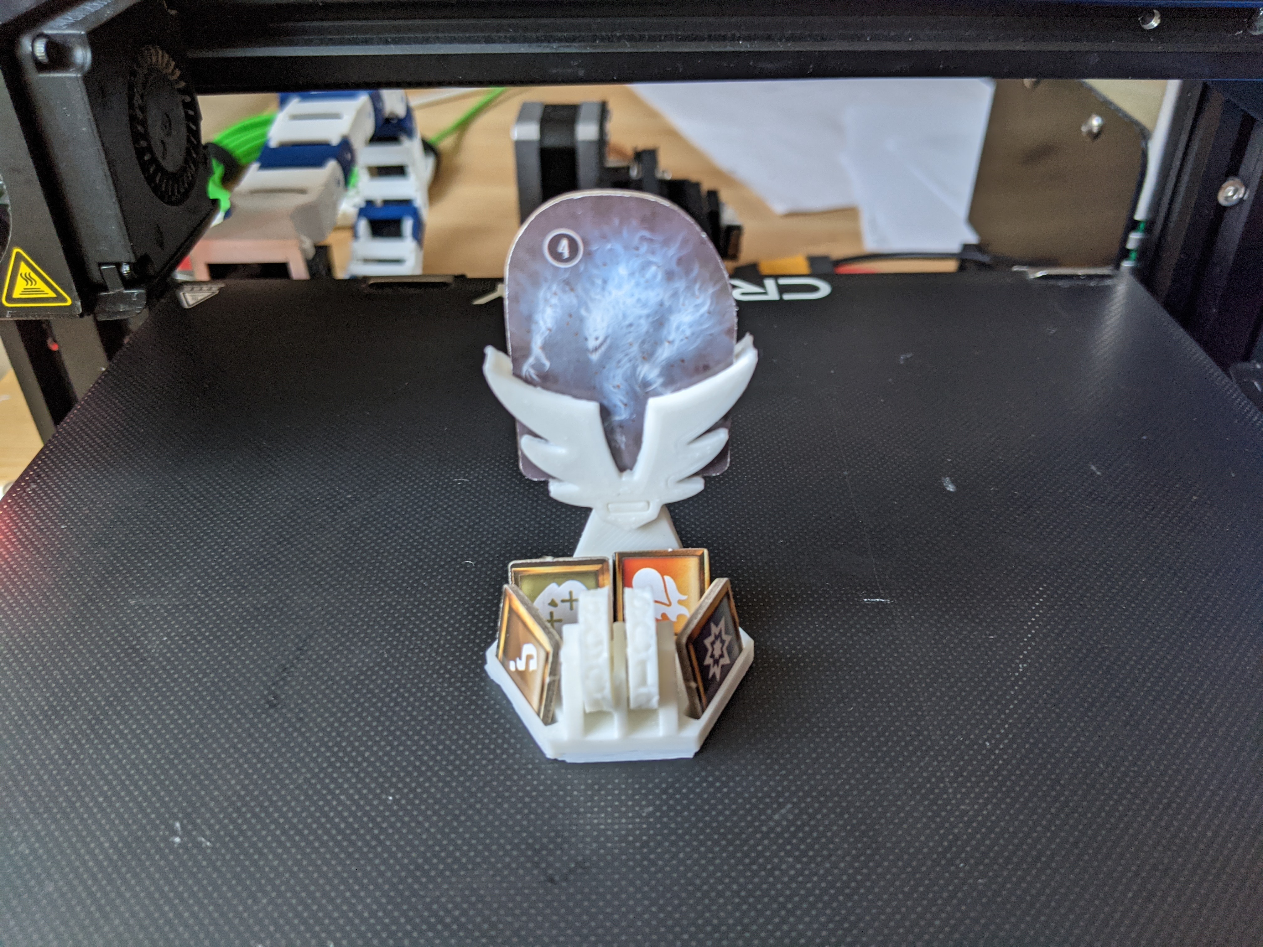 Gloomhaven/Frosthaven monster standee base REMIXED remixed with embossed symmetrical wheels